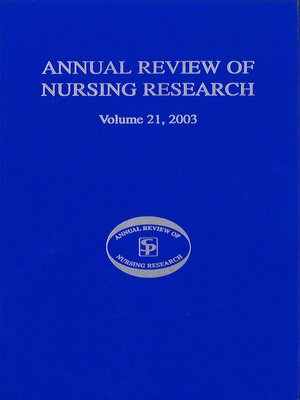 cover image of Annual Review of Nursing Research, Volume 21, 2003